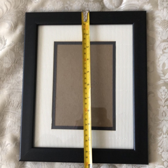 VINTAGE UNIEK BLACK PICTURE FRAME - DOUBLE MATTING - #179 - Picture 8 of 10